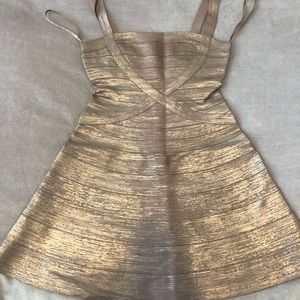 Herve Leger bandage dress